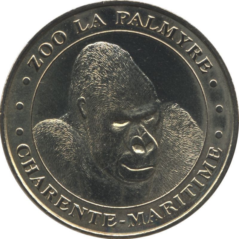 LES MATHES - Zoo De La Palmyre 3 (le gorille) / MONNAIE DE PARIS 2007 LES MATHES - Zoo De La Palmyre 3 (le gorille) / MONNAIE DE PARIS 2007