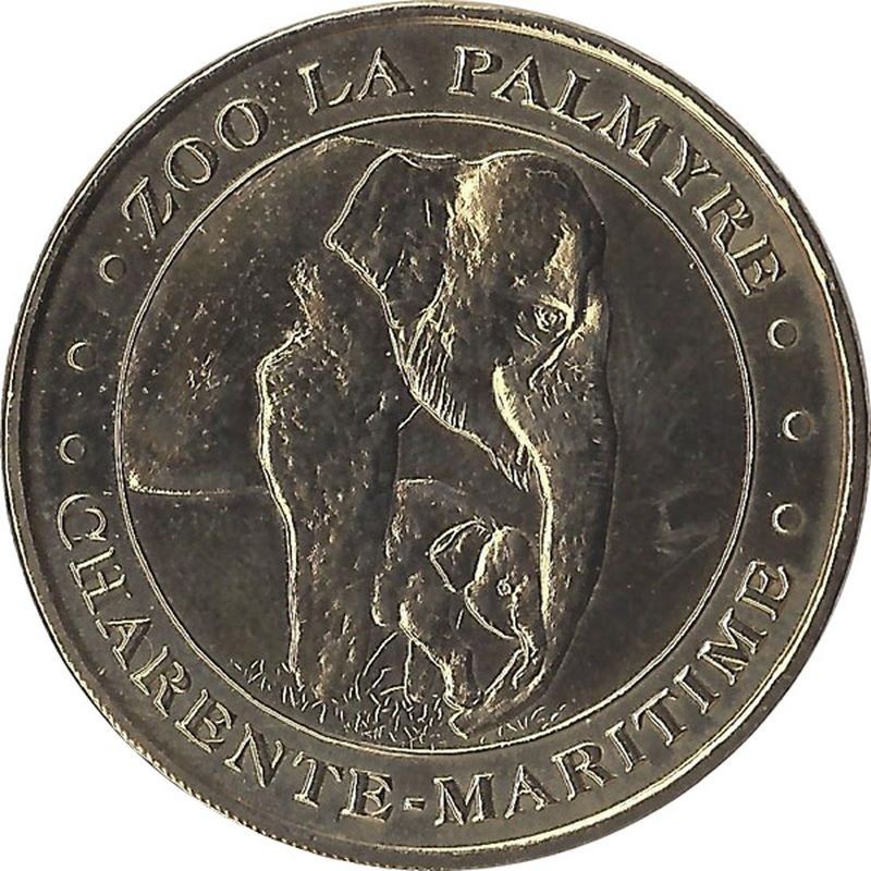 LES MATHES - Zoo de la Palmyre 1 (Les Eléphants) / MONNAIE DE PARIS - 2006 LES MATHES - Zoo de la Palmyre 1 (Les Eléphants) / MONNAIE DE PARIS - 2006