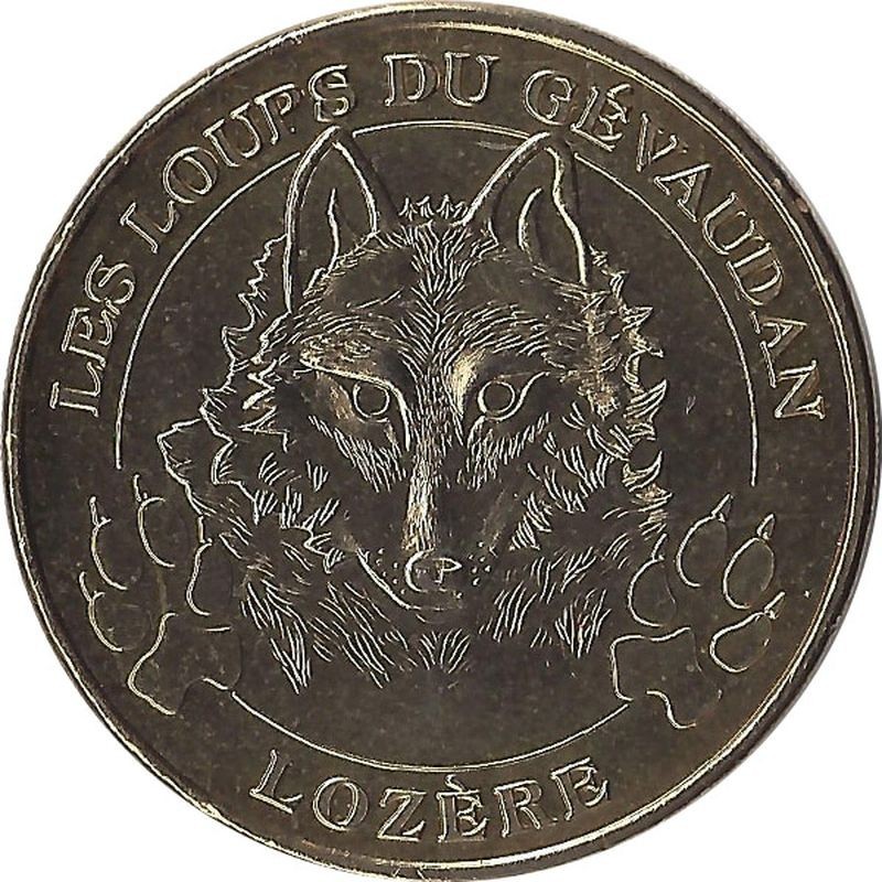ST LEGER DE PEYRE - Les Loups du Gévaudan 1(Lozère) / MONNAIE DE PARIS 2009 ST LEGER DE PEYRE - Les Loups du Gévaudan 1(Lozère) / MONNAIE DE PARIS 2009