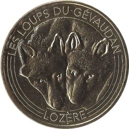 ST LEGER DE PEYRE - Les Loups du Gévaudan 4 (Les Deux Loups) / MONNAIE DE PARIS / 2016