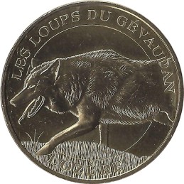 ST LEGER DE PEYRE - Les Loups du Gévaudan 5 (Lozère) / MONNAIE DE PARIS / 2017
