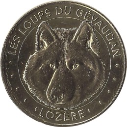 ST LEGER DE PEYRE - Les Loups du Gévaudan 6 (tête de loup) / MONNAIE DE PARIS / 2018