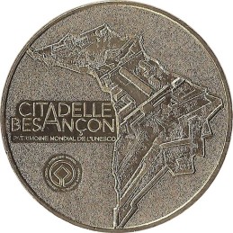 BESANCON - La Citadelle de Besançon 10 (vue aérienne) / MONNAIE DE PARIS 2016