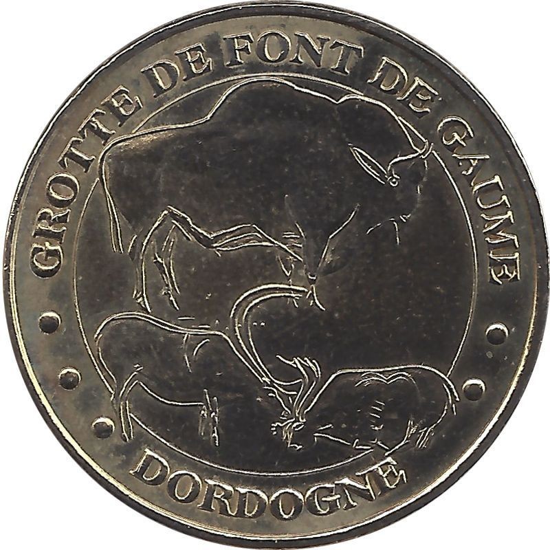 LES EYZIES DE TAYAC - Grotte de Font de Gaume 2 (Dordogne) / MONNAIE DE PARIS / 2007 LES EYZIES DE TAYAC - Grotte de Font de Gaume 2 (Dordogne) / MONNAIE DE PARIS / 2007