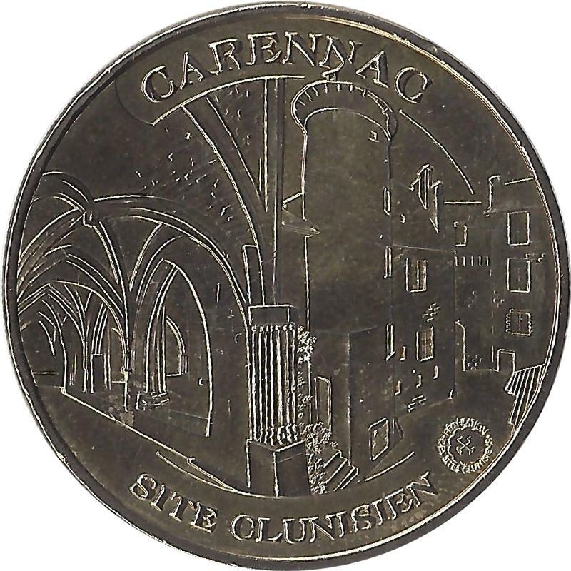 CARENNAC 3 - Site Clunisien / MONNAIE DE PARIS 2010 CARENNAC 3 - Site Clunisien / MONNAIE DE PARIS 2010