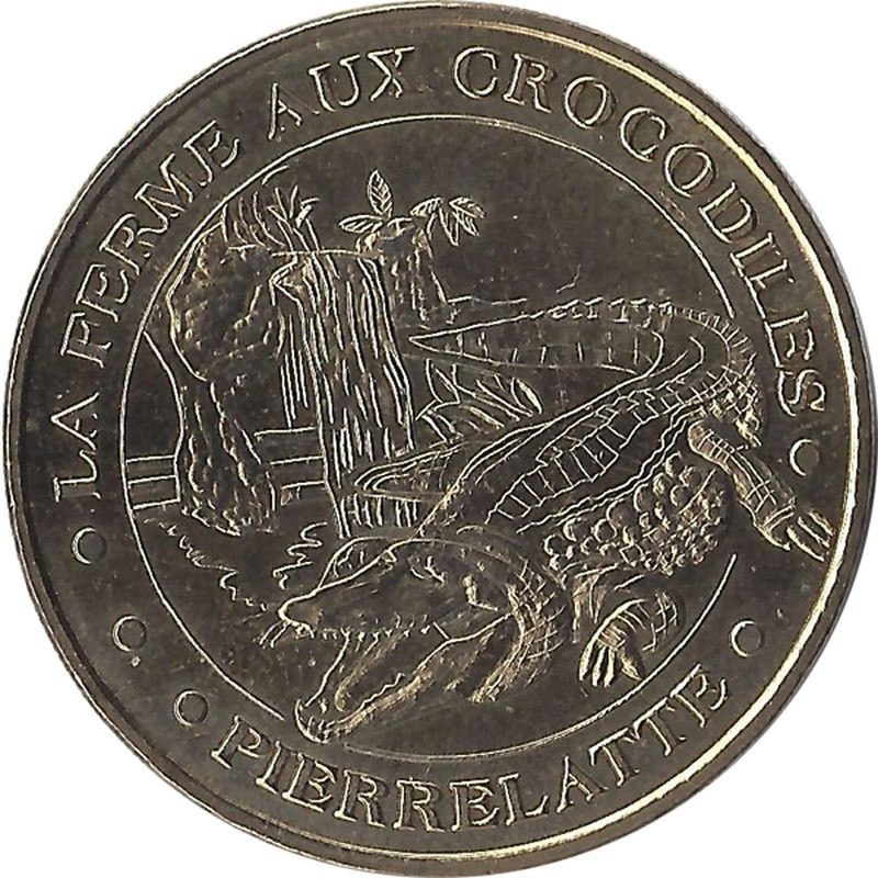 PIERRELATTE - Ferme aux Crocodiles 4 (le crocodile du nil ) MONNAIE DE PARIS 2007 PIERRELATTE - Ferme aux Crocodiles 4 (le crocodile du nil ) MONNAIE DE PARIS 2007