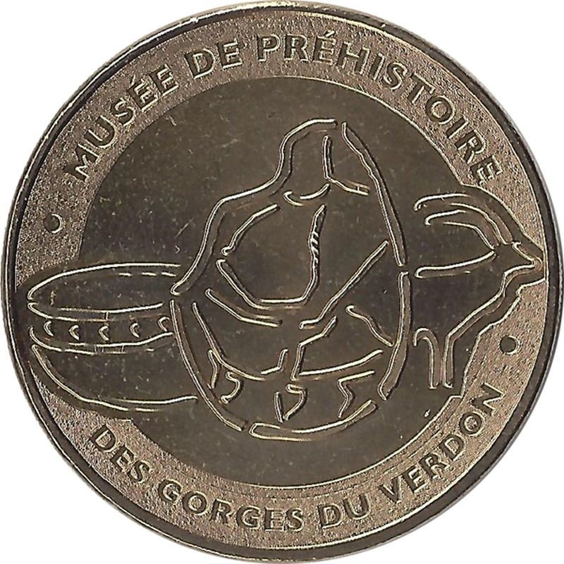 QUINSON - Musée de préhistoire des Gorges du Verdon 2 (Le Logo) / MONNAIE DE PARIS / 2013