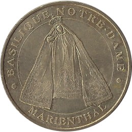 MARIENTHAL - Basilique Notre-Dame de Marienthal / MONNAIE DE PARIS 2001