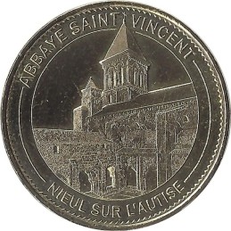 NIEUL SUR L'AUTISE - Abbaye St Vincent / MONNAIE DE PARIS 2015