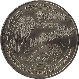 COURRY - Grotte de la Cocalière 5 (Grand disque et Nyphargus) / MONNAIE DE PARIS / 2011