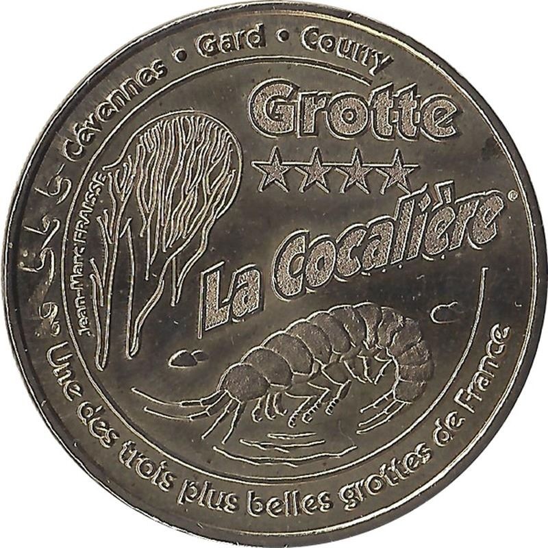 COURRY - Grotte de la Cocalière 5 (Grand disque et Nyphargus) / MONNAIE DE PARIS / 2011 COURRY - Grotte de la Cocalière 5 (Grand disque et Nyphargus) / MONNAIE DE PARIS / 2011