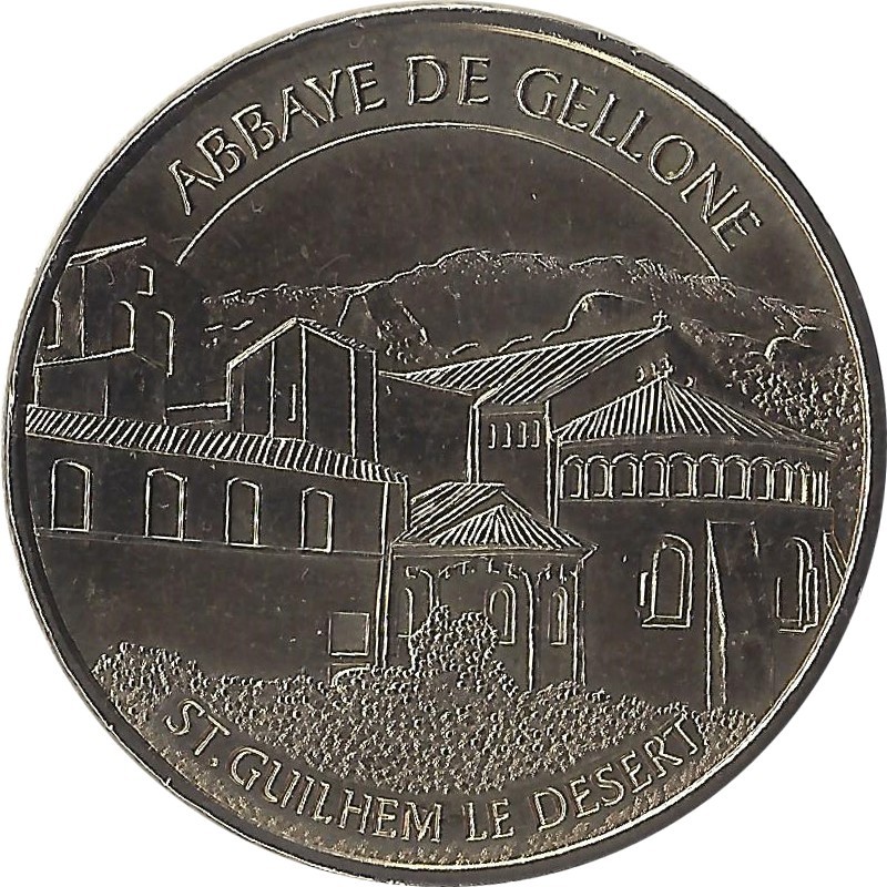 SAINT GUILHEM LE DÉSERT 1 - Abbaye de Gellone / MONNAIE DE PARIS 2008 SAINT GUILHEM LE DÉSERT 1 - Abbaye de Gellone / MONNAIE DE PARIS 2008