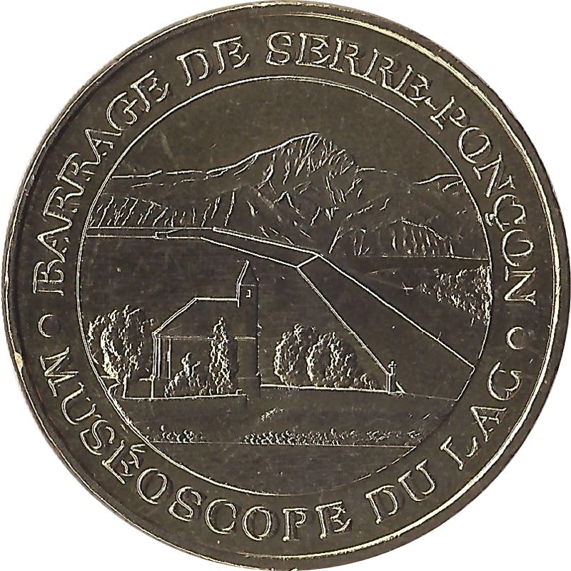 ROUSSET - Muséoscope du Lac 1 (Barrage de Serre-Ponçon) / MONNAIE DE PARIS 2012 ROUSSET - Muséoscope du Lac 1 (Barrage de Serre-Ponçon) / MONNAIE DE PARIS 2012