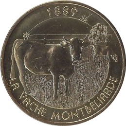 O.T DU TOURISME DE MONTBELIARD 3 - La Vache de Montbéliard / MONNAIE DE PARIS 2015