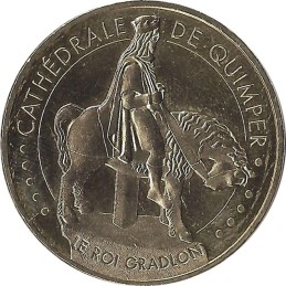 QUIMPER - Espace Collection 4 (le roi Gradlon- or) / MONNAIE DE PARIS 2015
