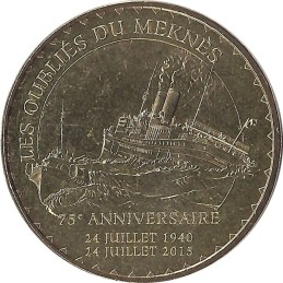 DIEPPE - Les Oubliés du Meknès / MONNAIE DE PARIS 2015