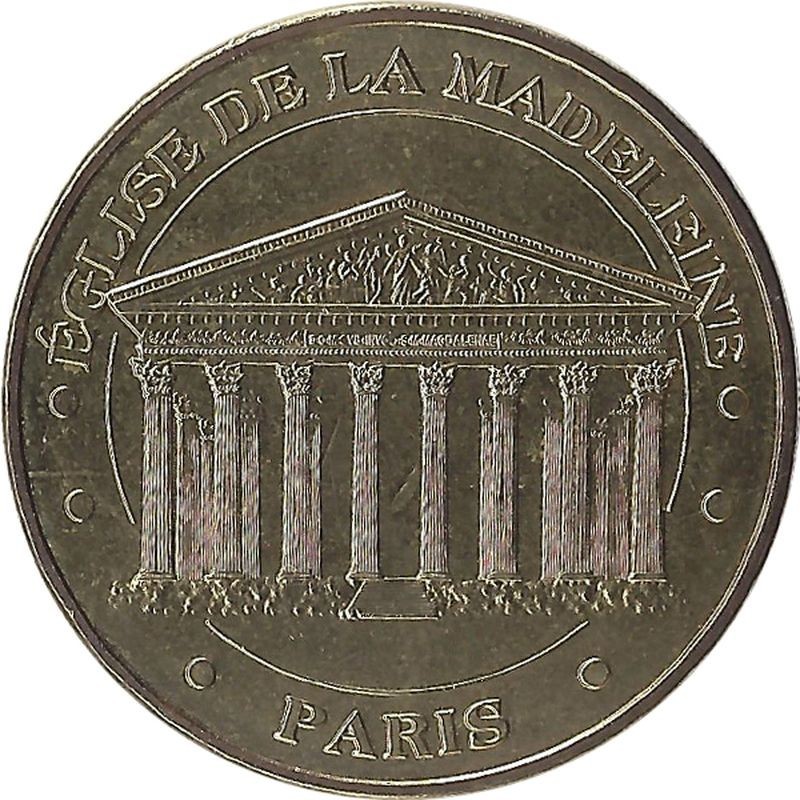 PARIS - Eglise de le Madeleine 2 (Façade Nord) / MONNAIE DE PARIS 2011 PARIS - Eglise de le Madeleine 2 (Façade Nord) / MONNAIE DE PARIS 2011