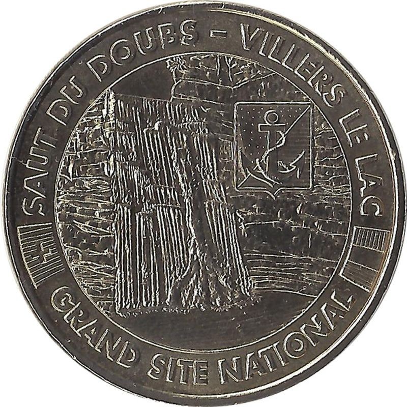 VILLERS LE LAC - Saut du Doubs 5 (Le Blason) / MONNAIE DE PARIS 2011 VILLERS LE LAC - Saut du Doubs 5 (Le Blason) / MONNAIE DE PARIS 2011