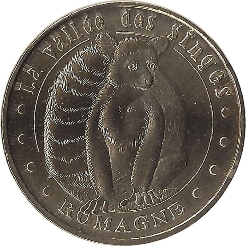 ROMAGNE - La Vallée des Singes 5 (maki-catta) / MONNAIE DE PARIS 2011 ROMAGNE - La Vallée des Singes 5 (maki-catta) / MONNAIE DE PARIS 2011