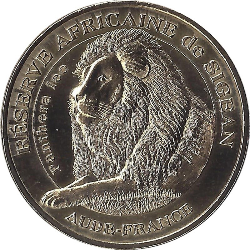 SIGEAN - Réserve Africaine de Sigean 9 (Le Lion de Profil) / MONNAIE DE PARIS 2011 SIGEAN - Réserve Africaine de Sigean 9 (Le Lion de Profil) / MONNAIE DE PARIS 2011