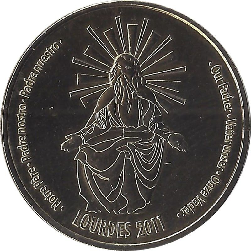 LOURDES 16 - Notre Père / MONNAIE DE PARIS 2011 LOURDES 16 - Notre Père / MONNAIE DE PARIS 2011