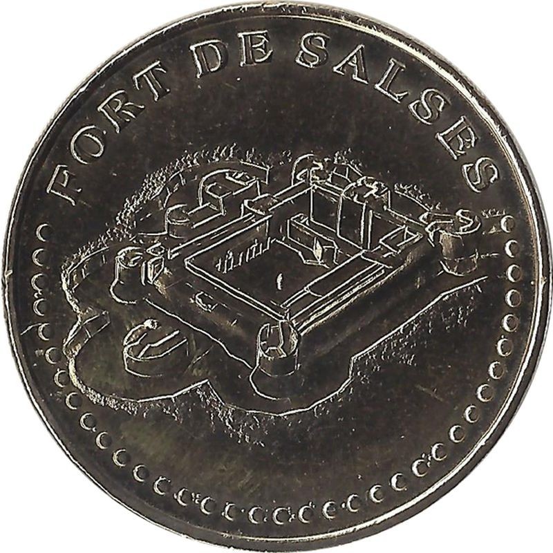 SALSES-LE-CHATEAU - Fort de Salses 2 (face simple) / MONNAIE DE PARIS 2011 SALSES-LE-CHATEAU - Fort de Salses 2 (face simple) / MONNAIE DE PARIS 2011