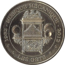 LES GETS - Musée de la Musique Mécanique 2 / MONNAIE DE PARIS 2012