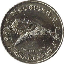 BOULOGNE-SUR-MER - Nausicaa 8 (La tortue caouanne) / MONNAIE DE PARIS 2017