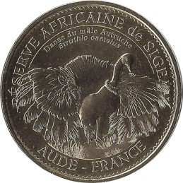 SIGEAN - Réserve Africaine de Sigean 21 (L'Autruche) / MONNAIE DE PARIS 2015