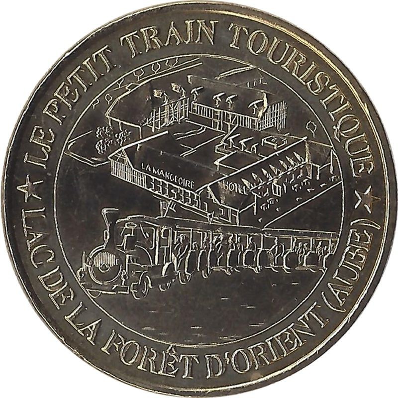MONTIERAMEY - Le Petit Train de la forêt d'orient (Type2) / MONNAIE DE PARIS 2008 MONTIERAMEY - Le Petit Train de la forêt d'orient (Type2) / MONNAIE DE PARIS 2008