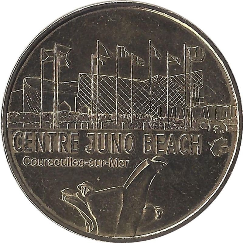 COURSEULLES-SUR-MER - Centre Juno Beach 1 (Courseulles sur Mer) / MONNAIE DE PARIS 2009 COURSEULLES-SUR-MER - Centre Juno Beach 1 (Courseulles sur Mer) / MONNAIE DE PARIS 2009