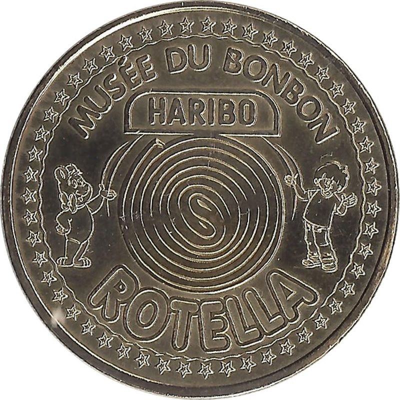 UZÈS - Musée du Bonbon Haribo 8 (rotella) / MONNAIE DE PARIS 2011 UZÈS - Musée du Bonbon Haribo 8 (rotella) / MONNAIE DE PARIS 2011