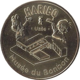UZÈS - Musée du Bonbon Haribo 13 (vue aérienne) / MONNAIE DE PARIS 2015