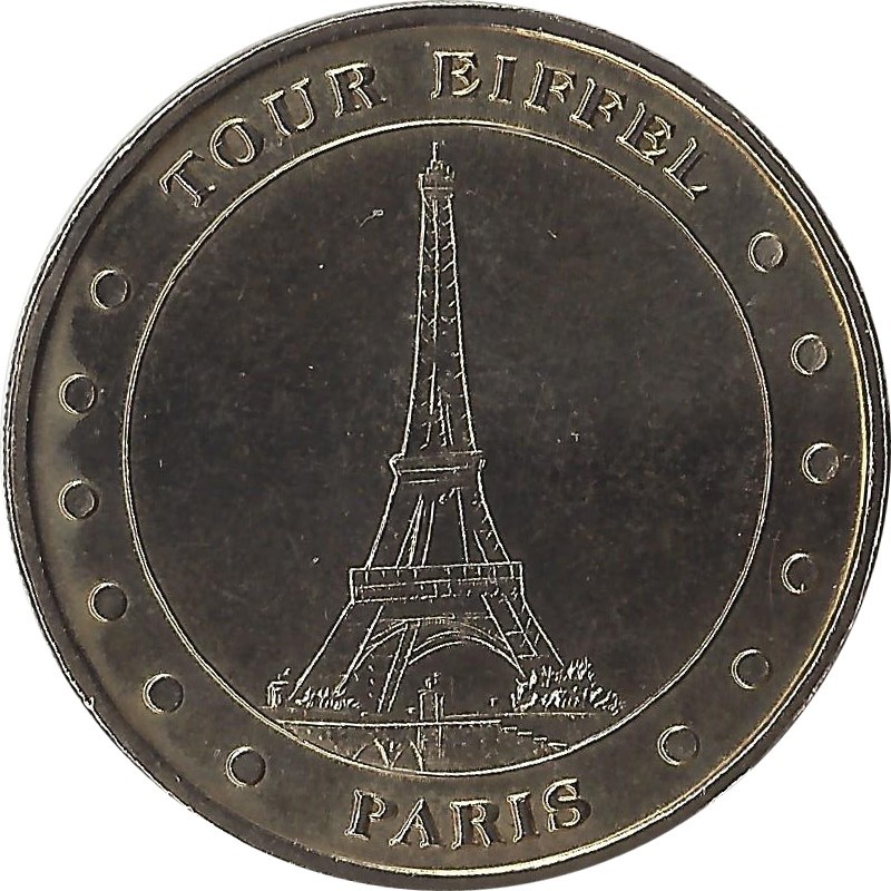 PARIS - Tour Eiffel 2 (12 Points) / MONNAIE DE PARIS - 2004