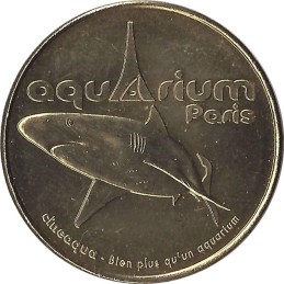 PARIS - Aquarium de Paris (le requin) / MONNAIE DE PARIS 2015
