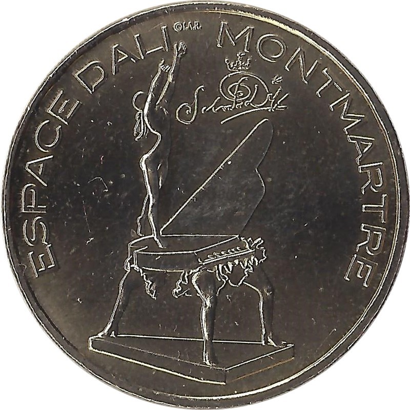 PARIS - Espace Montmartre Dali 2 (Le Piano Surréaliste) / MONNAIE DE PARIS 2012 PARIS - Espace Montmartre Dali 2 (Le Piano Surréaliste) / MONNAIE DE PARIS 2012