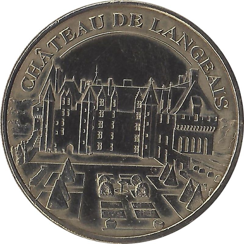 CHATEAU DE LANGEAIS 2 - La Façade et le Parc / MONNAIE DE PARIS / 2010 CHATEAU DE LANGEAIS 2 - La Façade et le Parc / MONNAIE DE PARIS / 2010