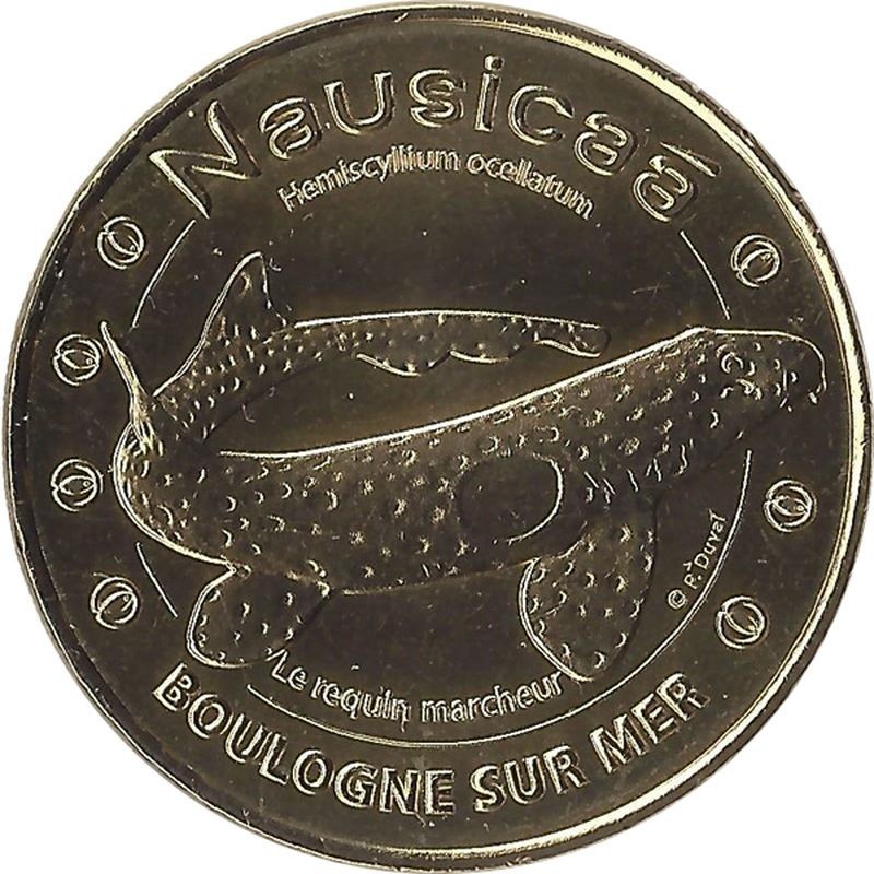 BOULOGNE-SUR-MER - Nausicaa 9 (le requin marcheur) / MONNAIE DE PARIS 2014 BOULOGNE-SUR-MER - Nausicaa 9 (le requin marcheur) / MONNAIE DE PARIS 2014