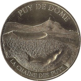 ORCINES - Panoramique des dômes 6 (La chaîne des Puys) / MONNAIE DE PARIS / 2018