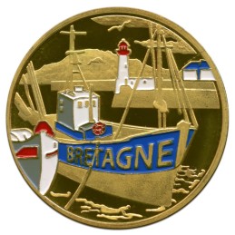 BRETAGNE - le bateau de pècheur / Souvenirs et Patrimoine