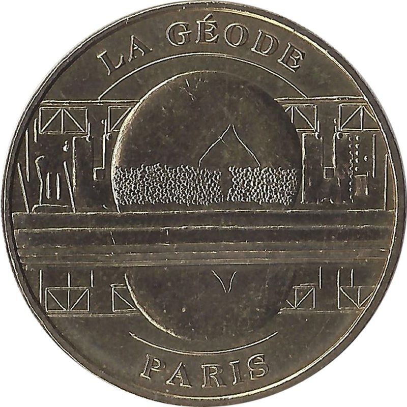 PARIS - La Géode 4 (La Géode et son Reflet) / MONNAIE DE PARIS - 2006 PARIS - La Géode 4 (La Géode et son Reflet) / MONNAIE DE PARIS - 2006