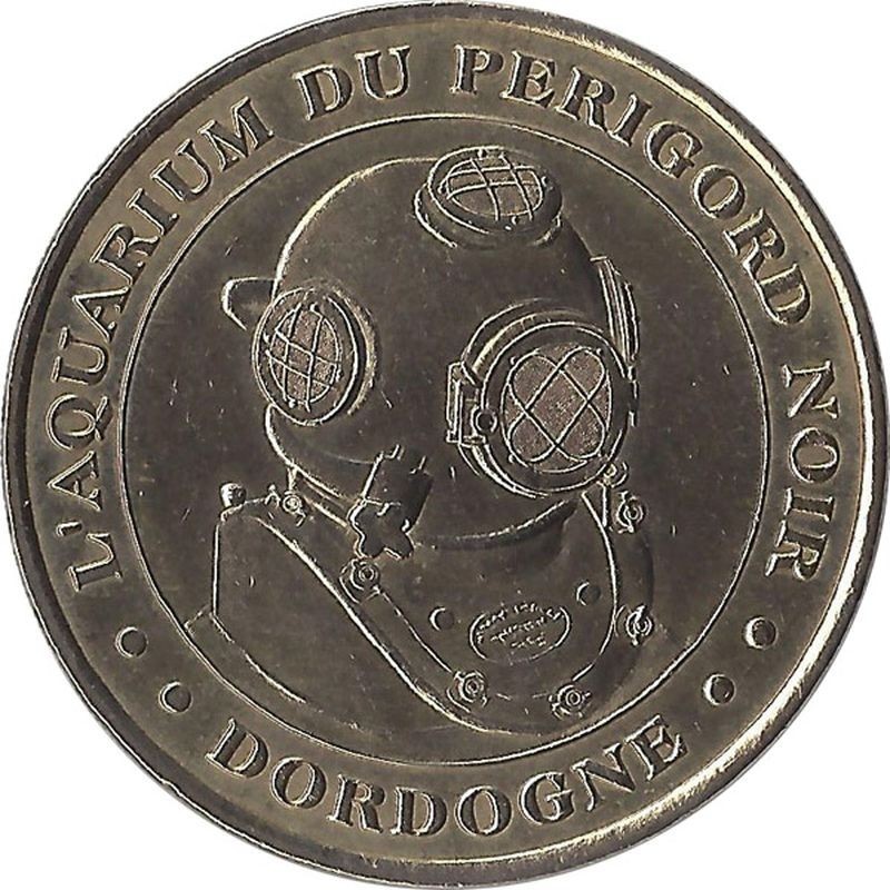 LE BUGUE-SUR-VEZERE - Aquarium du Périgord Noir 1 (Le Scaphandrier) / MONNAIE DE PARIS 2002 LE BUGUE-SUR-VEZERE - Aquarium du Périgord Noir 1 (Le Scaphandrier) / MONNAIE DE PARIS 2002