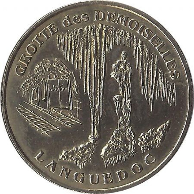 GANGES - Grotte des Demoiselles 1 (Languedoc) / MONNAIE DE PARIS - 2000 GANGES - Grotte des Demoiselles 1 (Languedoc) / MONNAIE DE PARIS - 2000