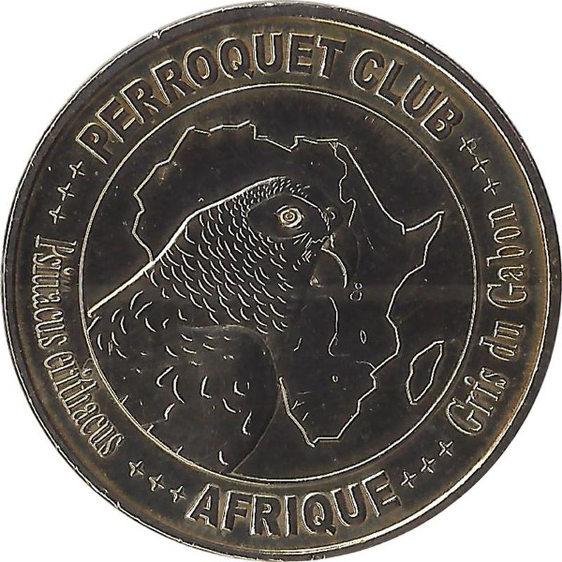WEITBRUCH - Perroquet Club 2 (gris du Gabon) / MONNAIE DE PARIS 2008