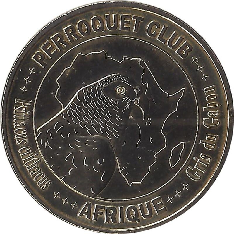 WEITBRUCH - Perroquet Club 2 (gris du Gabon) / MONNAIE DE PARIS 2008 WEITBRUCH - Perroquet Club 2 (gris du Gabon) / MONNAIE DE PARIS 2008