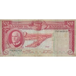 ANGOLA - 500 escudos 1970 (13AG46303)