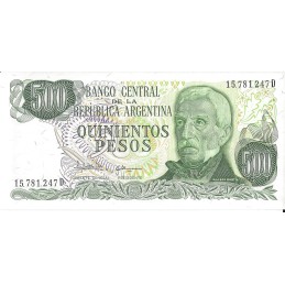ARGENTINE - 500 Pesos 1984 UNC