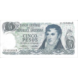 ARGENTINE - 5 Pesos UNC