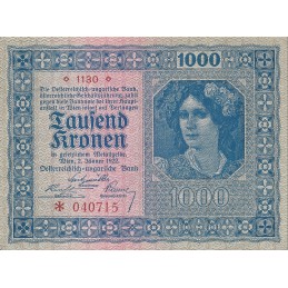 AUTRICHE - 1000 Kronen 1922 (040715)