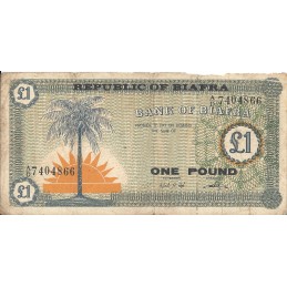 BIAFRA - 1 Pound 1967 (036077)